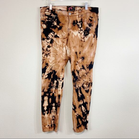 Custom Bleached Jeans Sz 30 - Picture 2 of 7